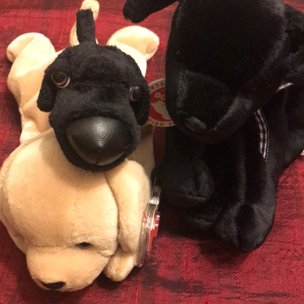 For the love of Labs! 2 Beanies plus Big Nose “Puppy”!
